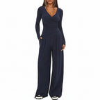 Women's Long Sleeve Sports Set - 2 Piece Outfit
