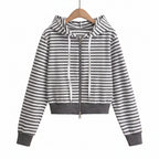 Women's Full Zip Hoodie and Straight Leg Pants Set