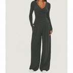 Women's Long Sleeve Sports Set - 2 Piece Outfit