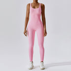 Women's Seamless Yoga Jumpsuit – Fitted Sports Jumpsuit