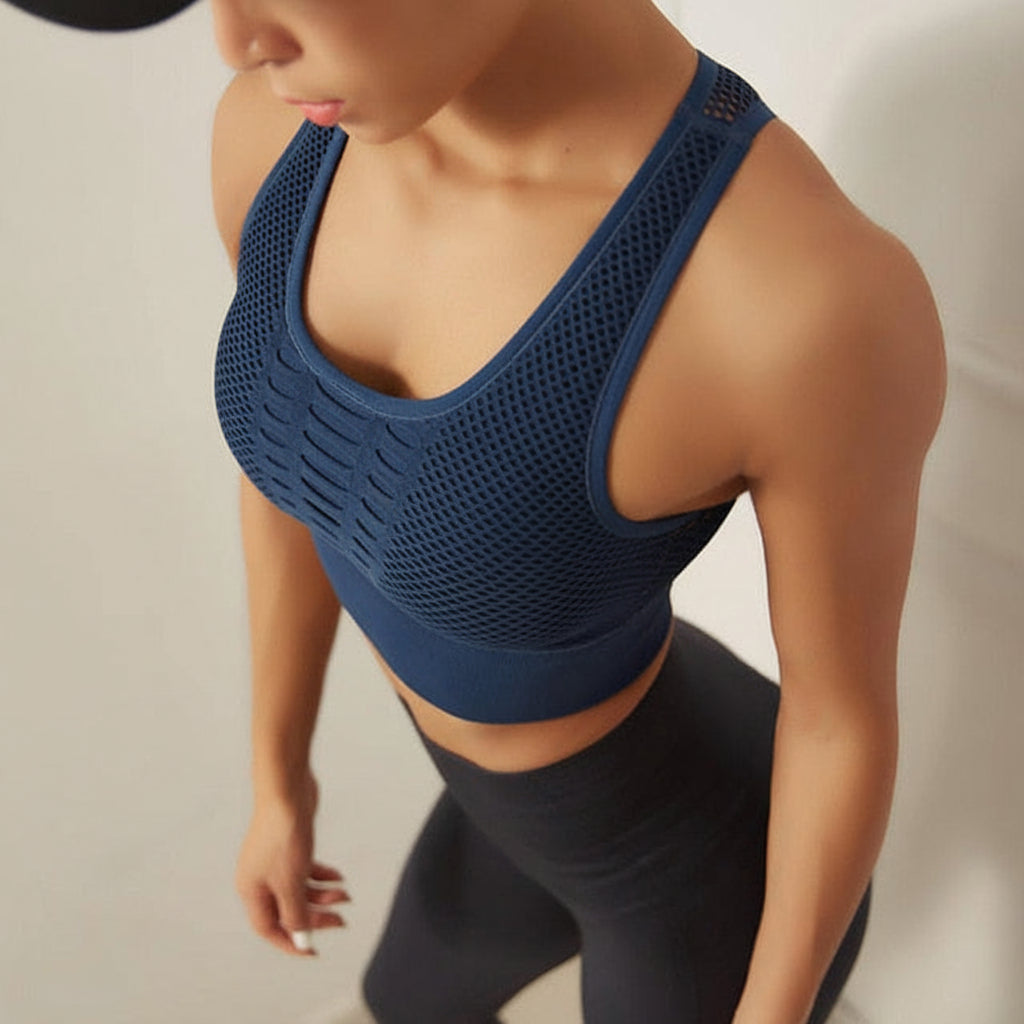 Women's Seamless Sports Bra - High Support Racerback