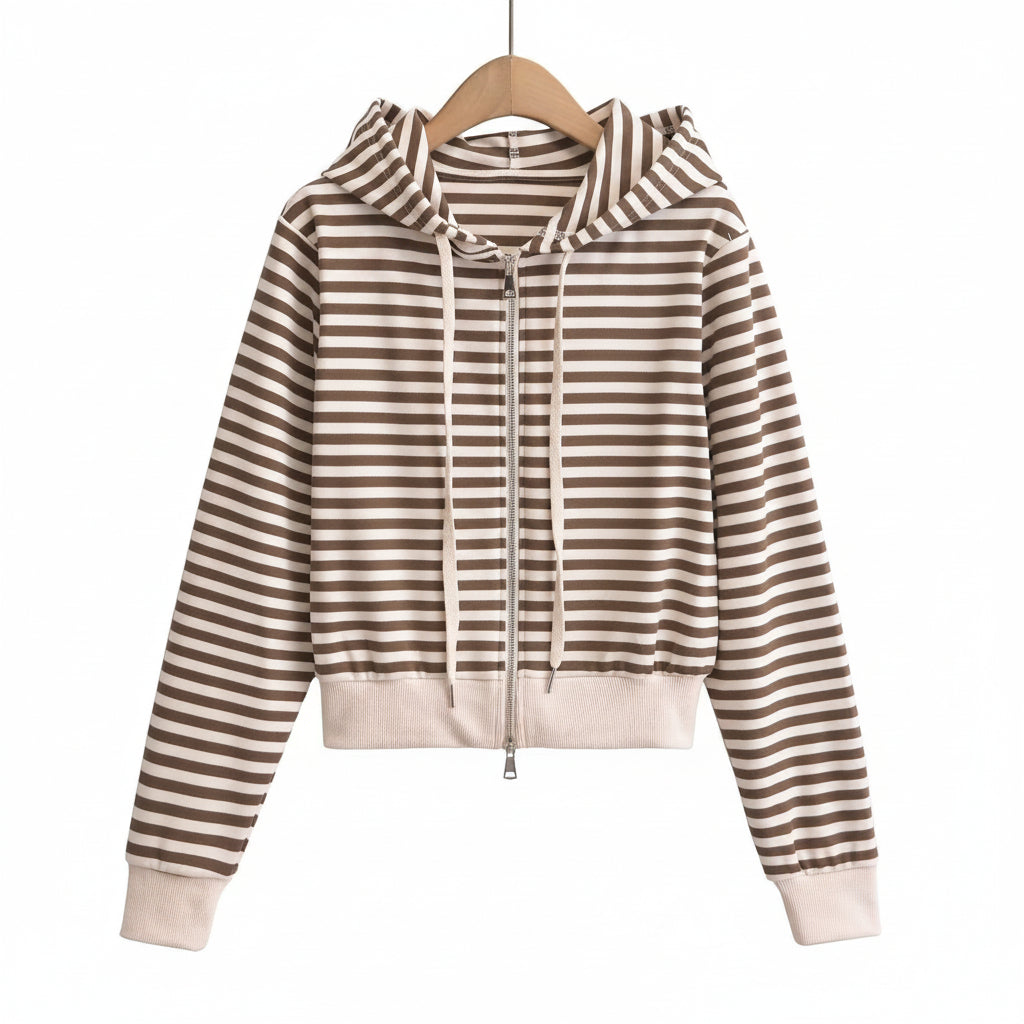 Women's Full Zip Hoodie and Straight Leg Pants Set