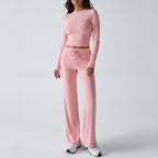 Women's Sports Set - Yoga Top and Pants