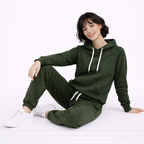 Women's Hoodie and Sweatpants Tracksuit Set – 15 Colors Plus Size