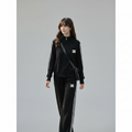 Women's Viscose Tracksuit – Zip-Up Sweatshirt and Trousers