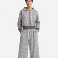 Women's Full Zip Hoodie and Straight Leg Pants Set