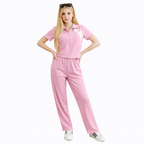 Women's 2-Piece Set – Short-Sleeve Top and Wide-Leg Pants