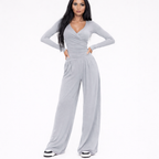 Women's Long Sleeve Sports Set - 2 Piece Outfit