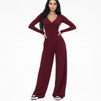 Women's Long Sleeve Sports Set - 2 Piece Outfit