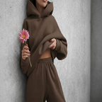 Women's Sports Outfit - Hoodie and Pants
