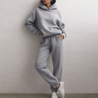 Women's Sports Outfit - Hoodie and Pants