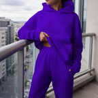 Women's Sports Outfit - Hoodie and Pants