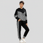 Women's Tracksuit – Spliced Hoodie and Pants