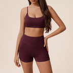 Women's 2-Piece Athletic Set - Yoga Fitness Running