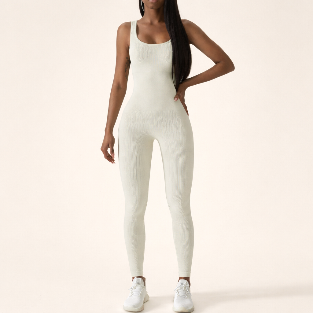Tuta Yoga Seamless Donna - Jumpsuit Sportivo Aderente