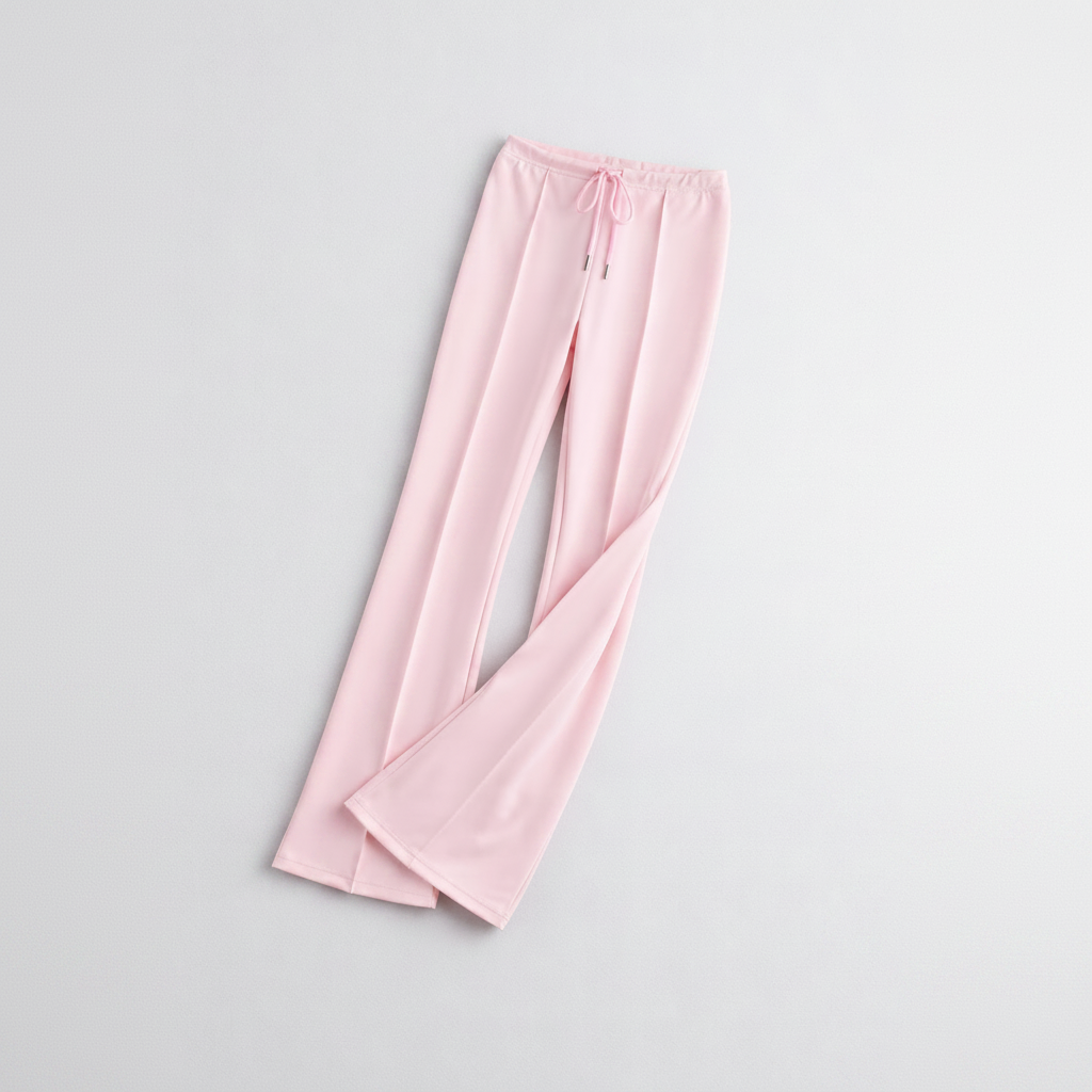 Completo Donna 2 Pezzi - Felpa Corta Cappuccio e Pantaloni Lunghi