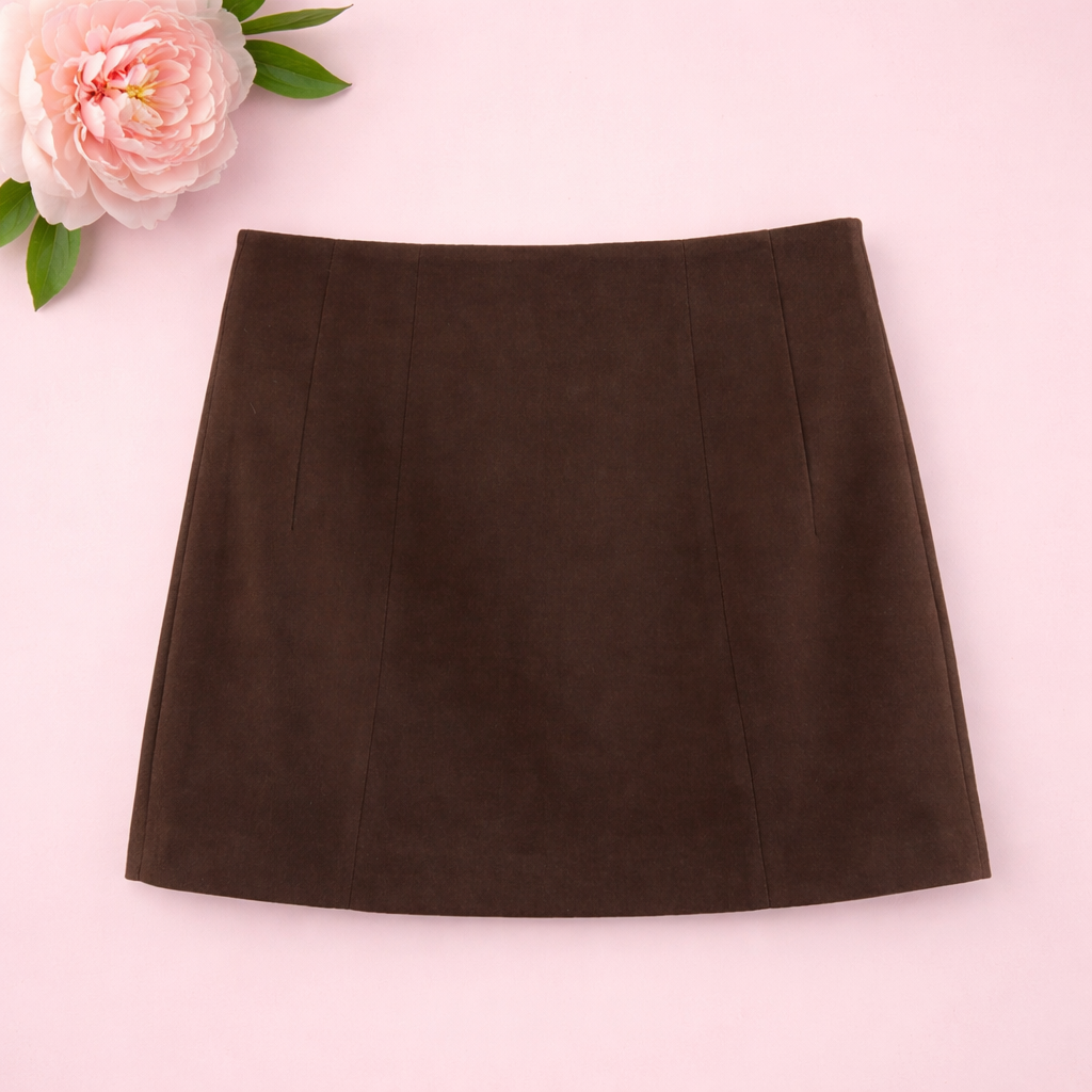 Women's 3-Piece Elegant Coffee Set - Blazer Jacket, Mini Skirt and Office Lady Trousers