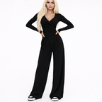 Women's Long Sleeve Sports Set - 2 Piece Outfit