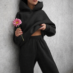 Women's Sports Outfit - Hoodie and Pants