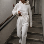 Women's Sports Outfit - Hoodie and Pants