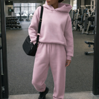 Women's Sports Outfit - Hoodie and Pants