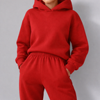 Women's Sports Outfit - Hoodie and Pants