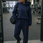 Women's Sports Outfit - Hoodie and Pants