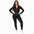 Women's Plus Size Tracksuit - Zip Hoodie and Leggings