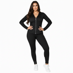 Women's Plus Size Tracksuit - Zip Hoodie and Leggings
