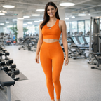Women's 2-Piece Sports Set - Bra and Yoga Leggings