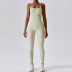 Women's Seamless Yoga Jumpsuit – Fitted Sports Jumpsuit