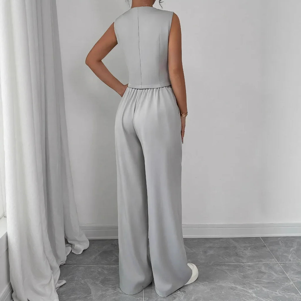 Completo donna 2 pezzi vista laterale