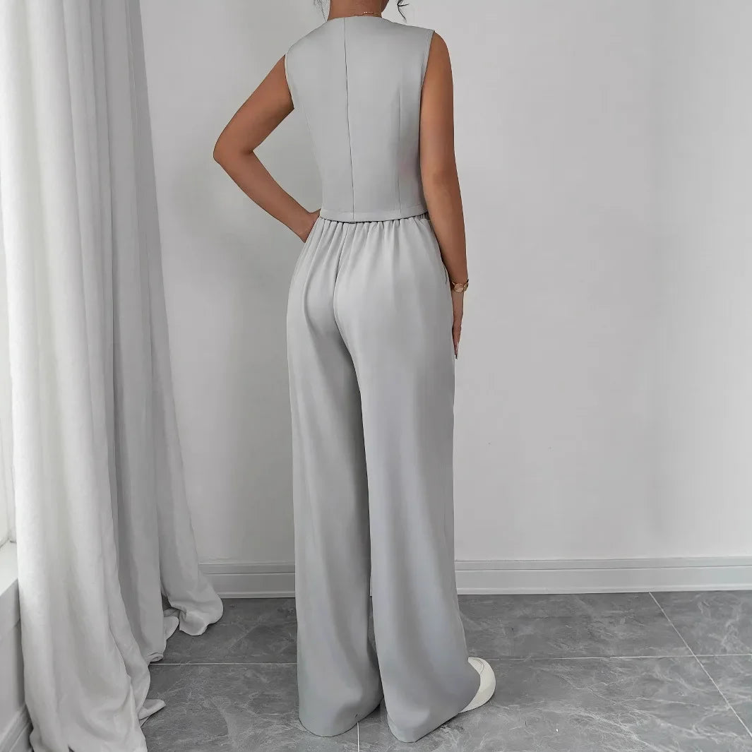 Completo donna 2 pezzi vista laterale