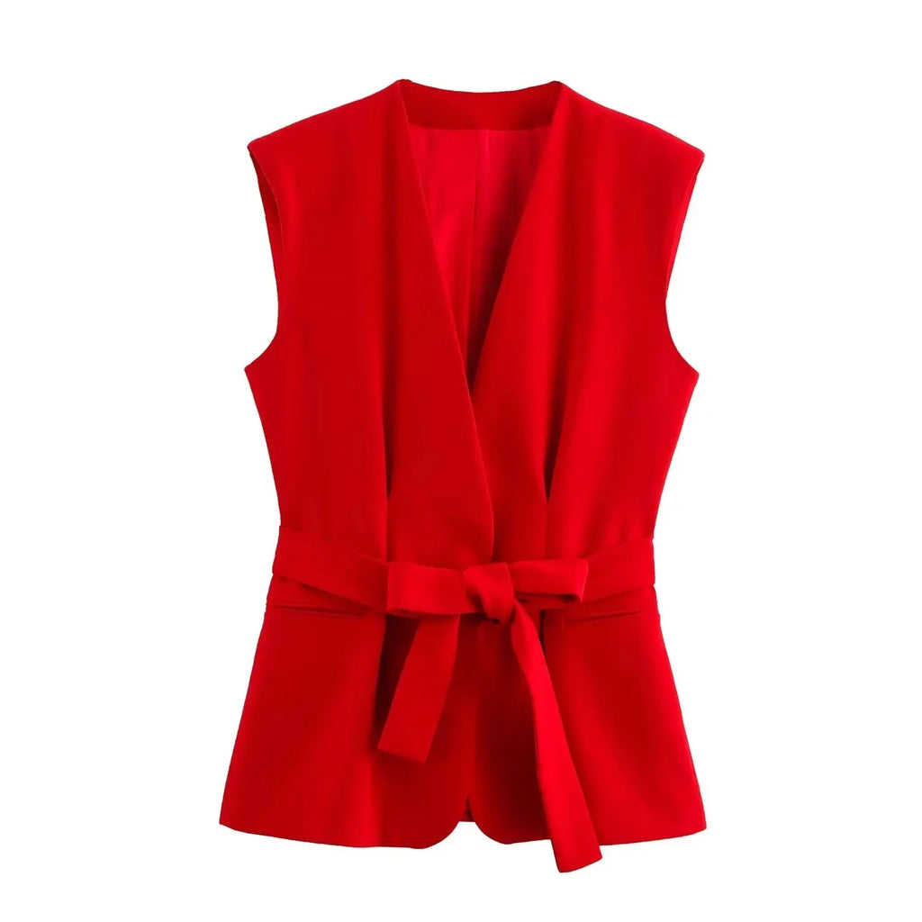 Completo donna dettaglio zipper pantaloni