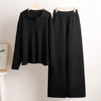 Completo donna texture knit