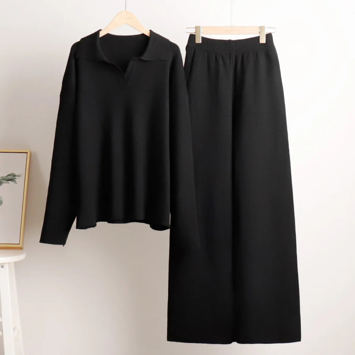 Completo donna texture knit