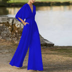 Jumpsuit donna blu navy variante