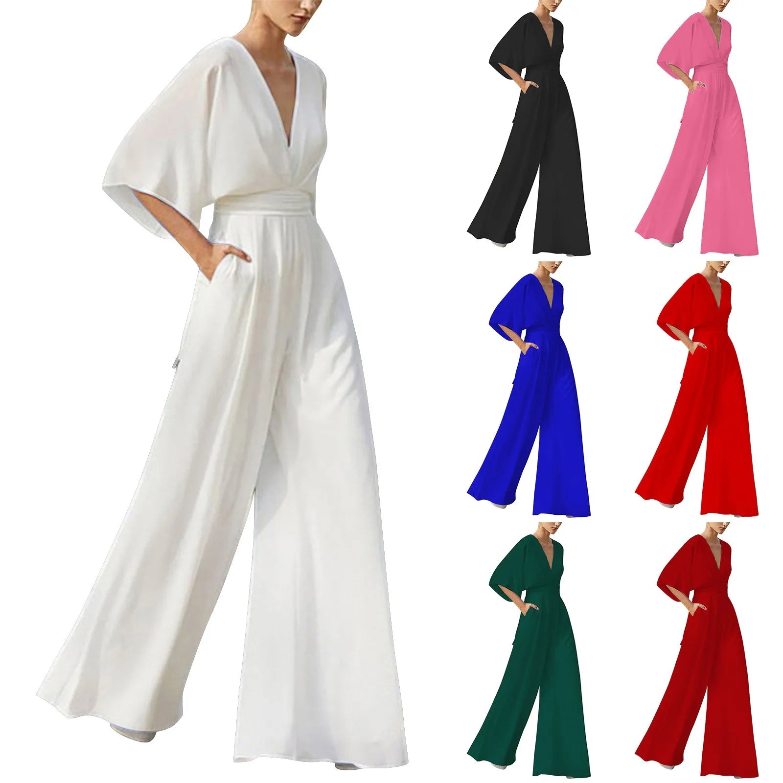 Jumpsuit donna vista posteriore